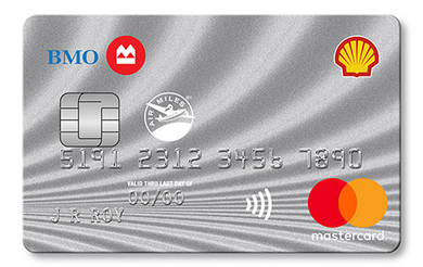 Shell®†† AIR MILES®† World MasterCard®* from BMO®