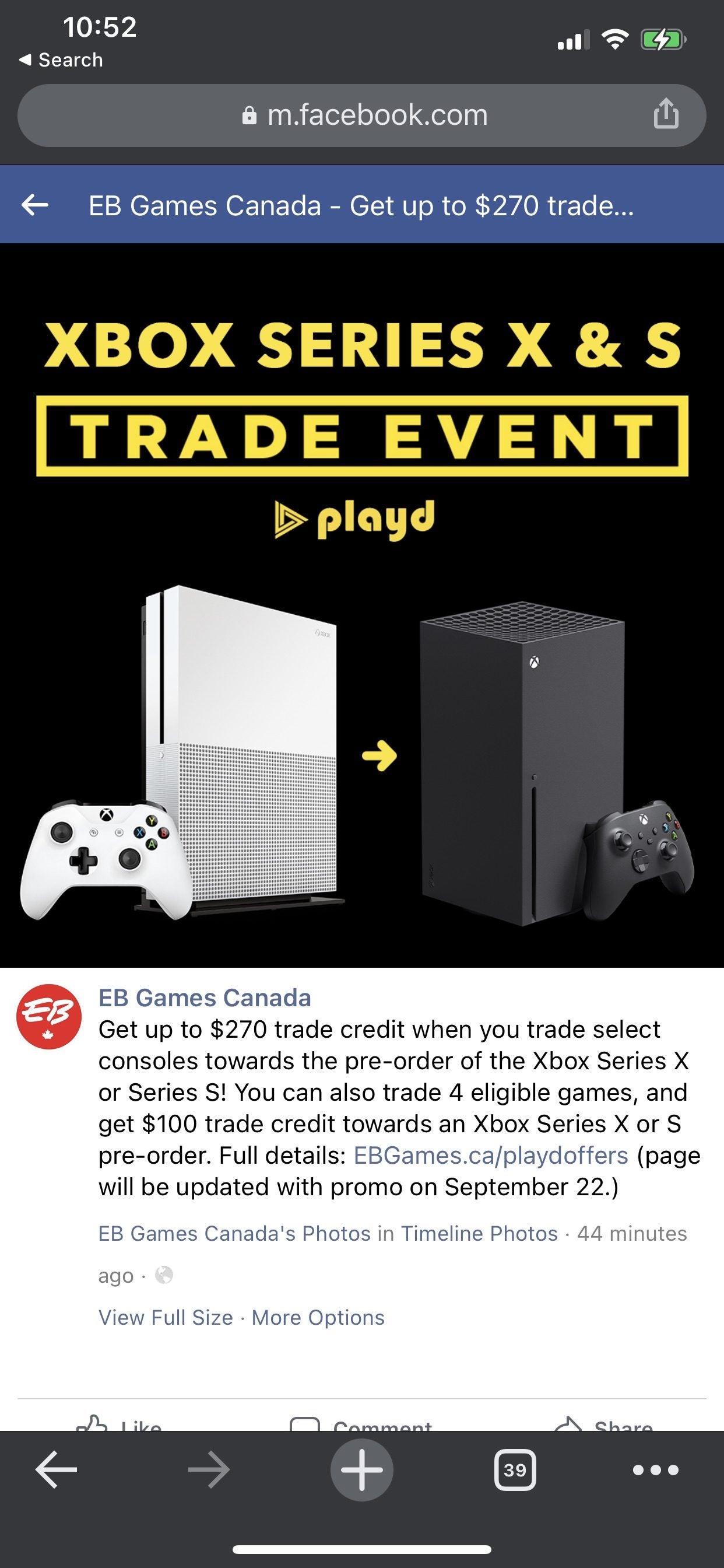 eb games used consoles
