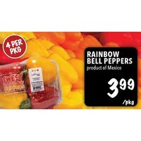 Rainbow Bell Peppers 