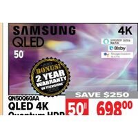 Samsung QLED 4K Quantum HDR TV 50'' 