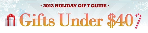 2012 Under $40 Gift Guide