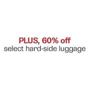 Select Hard-Side Luggage - 60% Off