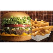 $8 for a Burger Meal for One Plus One Soft Drink ($12.67 Value)