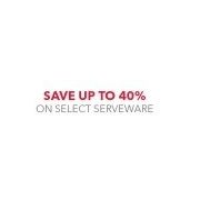 Serveware - Online Only - Up to 40% off