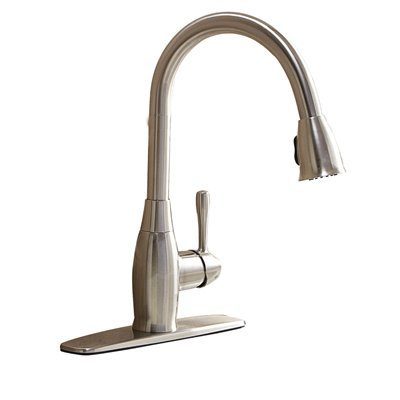 Lowe 039 S Aquasource Fp4a4057 1 Handle Pull Down Kitchen Faucet