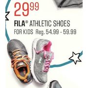 Fila Athletic Shoes for Kids - $29.99