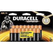 Dracell Batteries Coppertop 16 AA, 10 AAA Quantum 12 AA, 8 AAA - $9.99 (50% off)