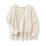 A-line Lace-crochet Top For Girls - $20.00 ($5.94 Off)
