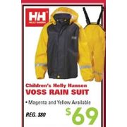 Children's Helly Hansen Voss Rain Suit - $69.00