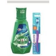 Crest Toothpaste or Mouthwash or Oral-B Toothbrushes - 2/$5.00