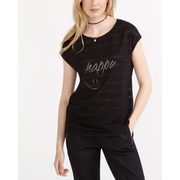 Short Sleeve Burnout T-shirt - $22.99 ($6.91 Off)