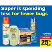 All Off! Insect Repellents - $6.47-$11.47 (Up to 25% off)