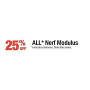 All Nerf Modulus - 25% off