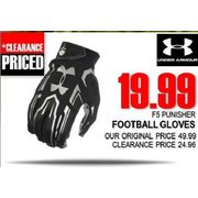 punisher football gloves