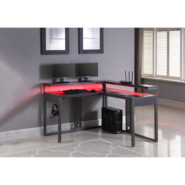 Best Buy Z Line Designs Series 1 1 L Shaped Gaming Desk With