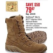 redhead rct warrior ultra boots