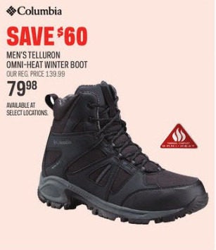 columbia men's telluron omniheat winter boots