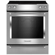Email a Friend Bookmark KitchenAid 30" 6.4 Cu. Ft. Self-Clean Convection Slide-In Electric Range - Stainless Steel - $2199.99