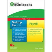 Intuit QuickBooks Desktop Pro 2019 with Payroll (PC) - 1 User - English - $639.99 ($160.00 off)
