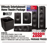 KEF Ultimate Entertainment Home Theatre Package - $2888.00 ($1410.00 off)