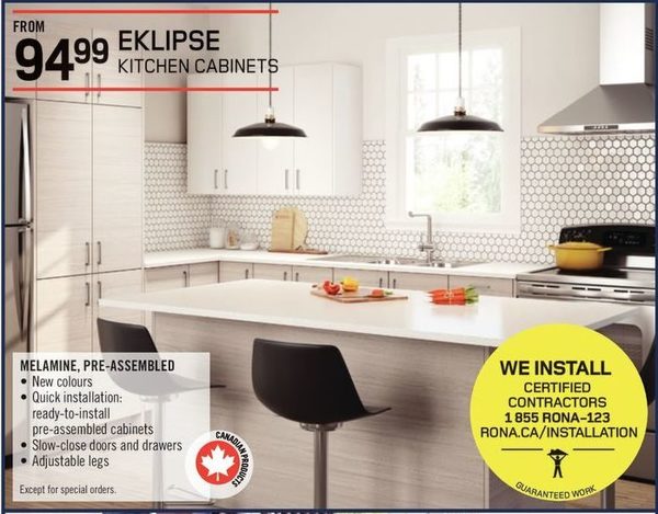 Rona: Eklipse Kitchen Cabinets - RedFlagDeals.com