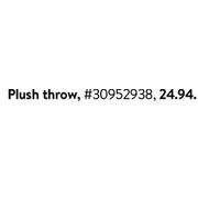 Disney Plush Throw - $24.94