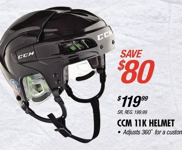Pro Hockey Life: CCM 11K Hockey Helmets 