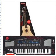 Acoustic Guitar or 54 Key Deluxe Concert Keyboard - Up to 25% off