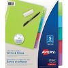 Avery Big Tab Write & Erace Dividers, Multicolour - $2.55 (20% off)