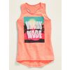 Graphic Twist-Back Tank Top For Girls - $9.97 ($10.02 Off)