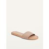 Faux-Suede Slide Sandals For Women - $21.00 ($3.99 Off)