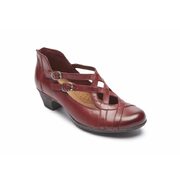 Abbott Curvy Red Leather Heel By Rockport - $119.99 ($30.01 Off)