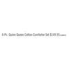 4-Pc Quinn Queen Cotton Comforter Set - $149.95