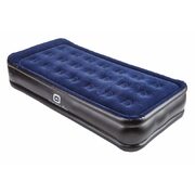 Outbound Twin Double-High Inflatable Air Bed With Built-In Pillow & Flocked Top  - $35.99 (Up to 40% off)