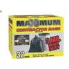 Maximum 32-Box Contractor Garbage Bags - $19.79/box