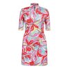 Tail Women's Zaya Upf 50+ Painted Petals Printed Half Sleeve Dress - $54.87 ($65.13 Off)