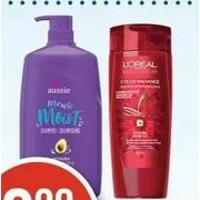 Aussie Pump, L'oreal Hair Expertise Shampoo or Pantene Hair Care Products - $6.99