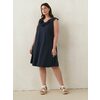 Knit Dress With Eyelet Neckline - $26.00 ($38.99 Off)