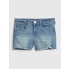 Kids Mid Rise Denim Shortie Shorts With Washwell - $29.99 ($9.96 Off)