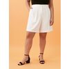 Solid Dressy Short - Addition Elle - $18.99 ($50.96 Off)