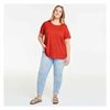 Women+ Relaxed-fit Tee In Red - $7.94 ($6.06 Off)