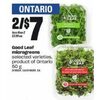 Good Leaf Microgreens - 2/$7.00