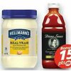 Diana Sauce B.B.O., Hellmann's Mayonnaise - $2.99