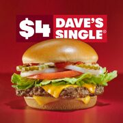Wendy's Digital Coupons: Get a Dave's Single for $4.00 + More