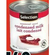 Selection Condensed Milk - $3.49 ($0.50 off)