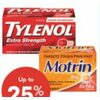 Motril or Tylenol Pain Relief Products - Up to 25% off