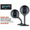 Geeni Home Security Cameras - $35.99-$103.99 (20% off)