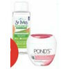 ST. Ives Toners, Pond's Vitamin Micellar Hydrate Wipes or Creams - $7.99