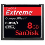 SanDisk Extreme 8GB Compact Flash Memory Card - $59.99 (50% off)